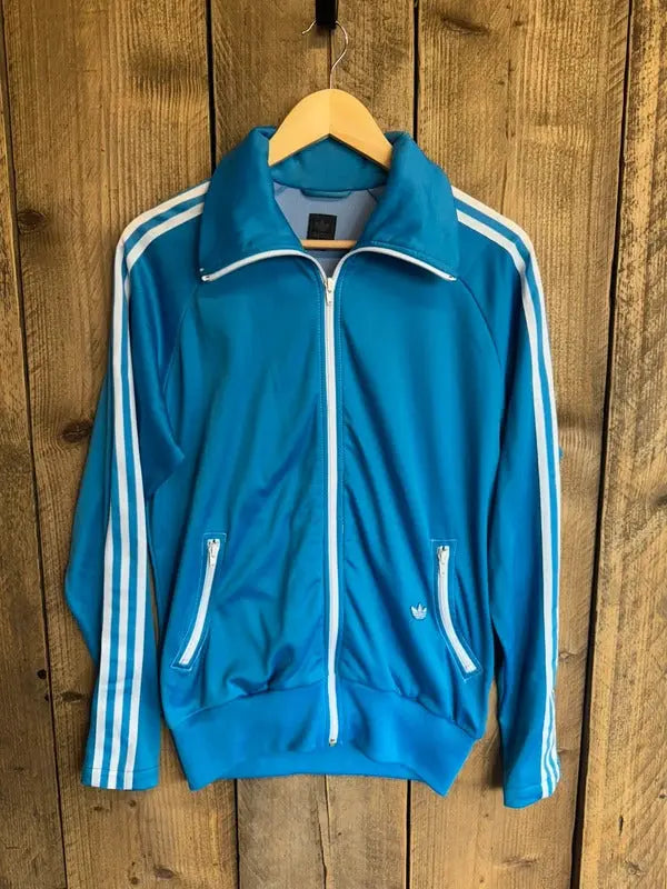 Rare Vintage Adidas Originals Tracksuit Top Jacket Medium #416