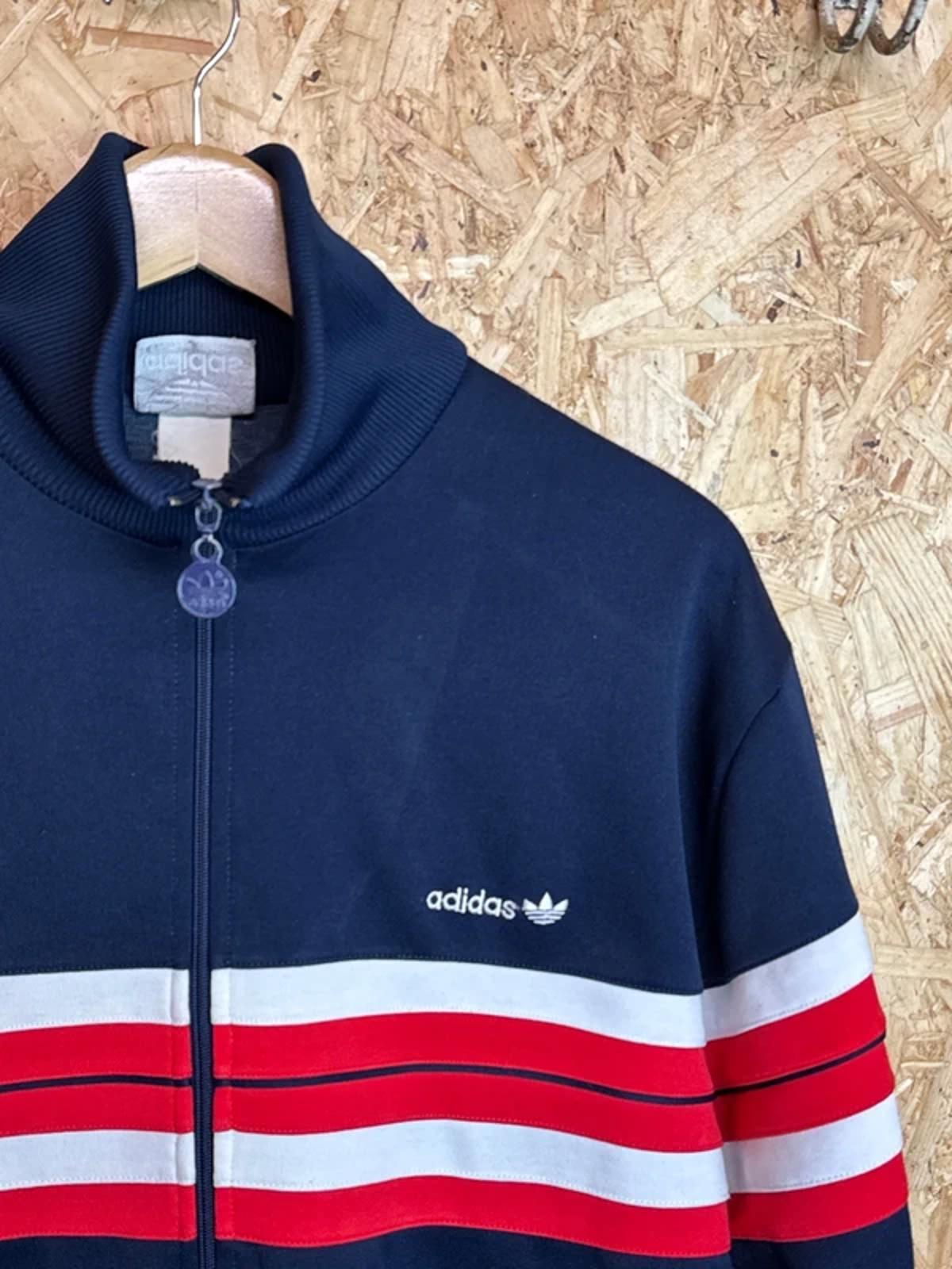 Vintage Adidas Original 1980’s/90’s Tracksuit top retro Medium  #198