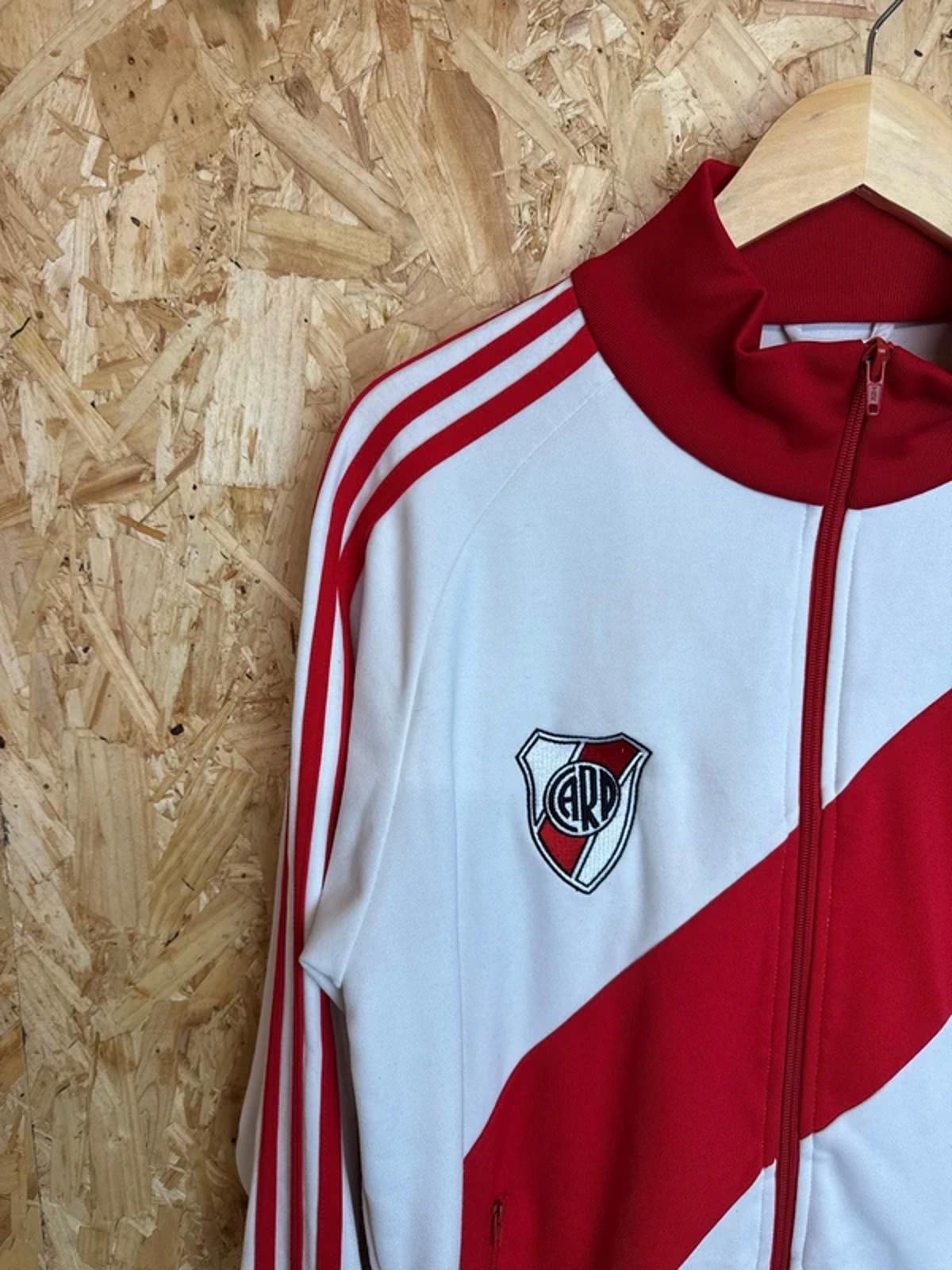 Vintage Adidas Originals Tracksuit Top River Plate Brazil XL #201