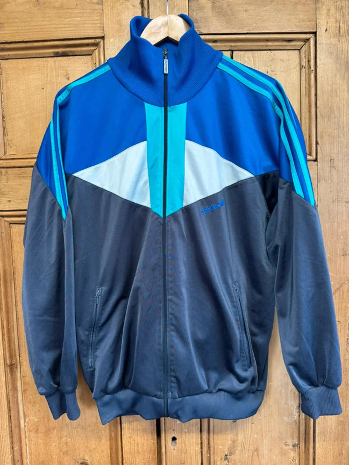 Vintage Early 90s Adidas Men’s Tracksuit Top Large Jumper Sweater adidas