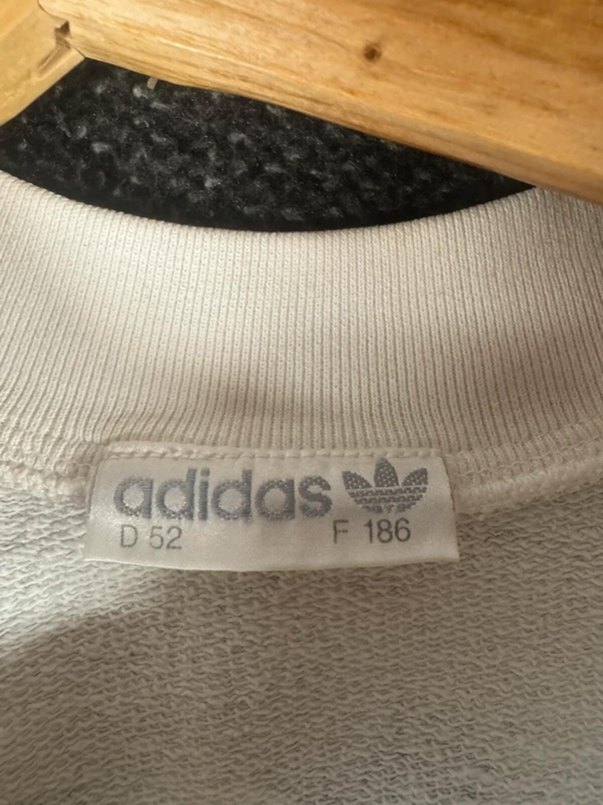 Vintage 1980s Adidas Stefan Edberg sleeveless Jumper Tank Top Large #325