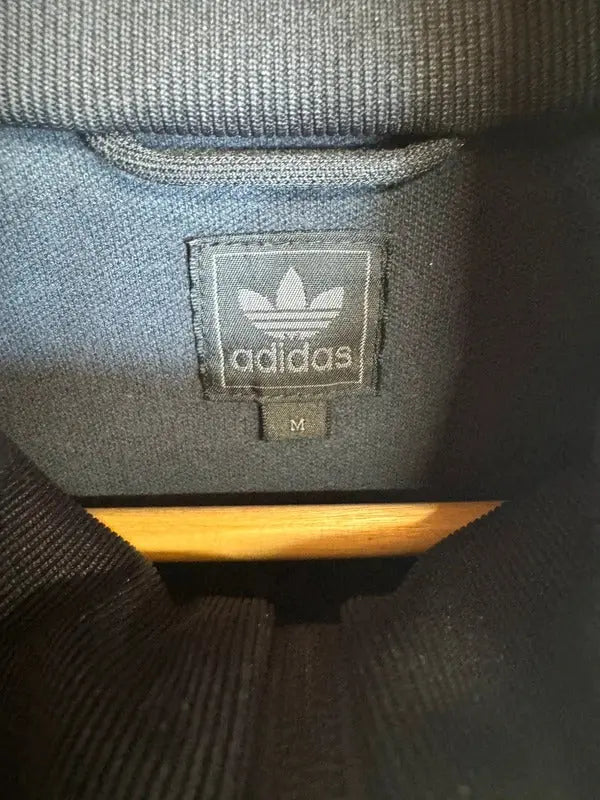 Vintage Adidas Originals Tracksuit Top Medium Retro Oasis #405