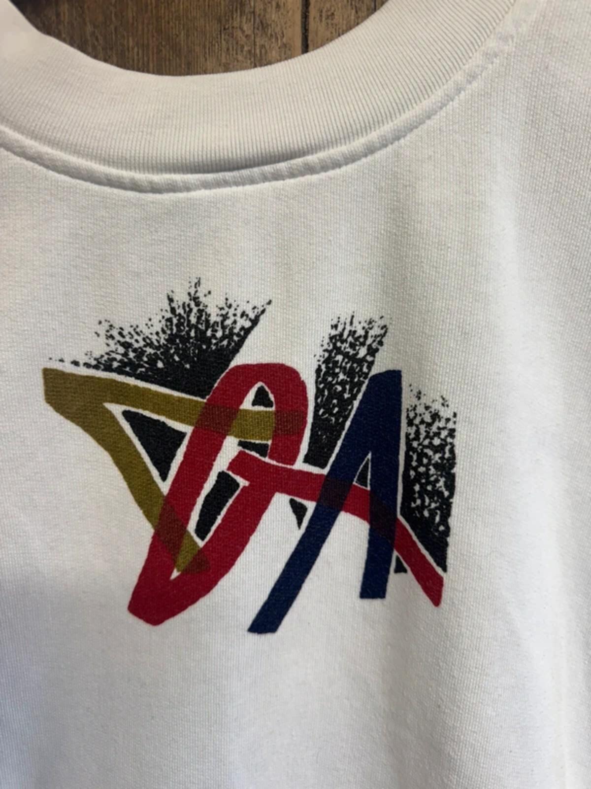 Vintage 1980s Adidas Stefan Edberg sleeveless Jumper Tank Top Large #325