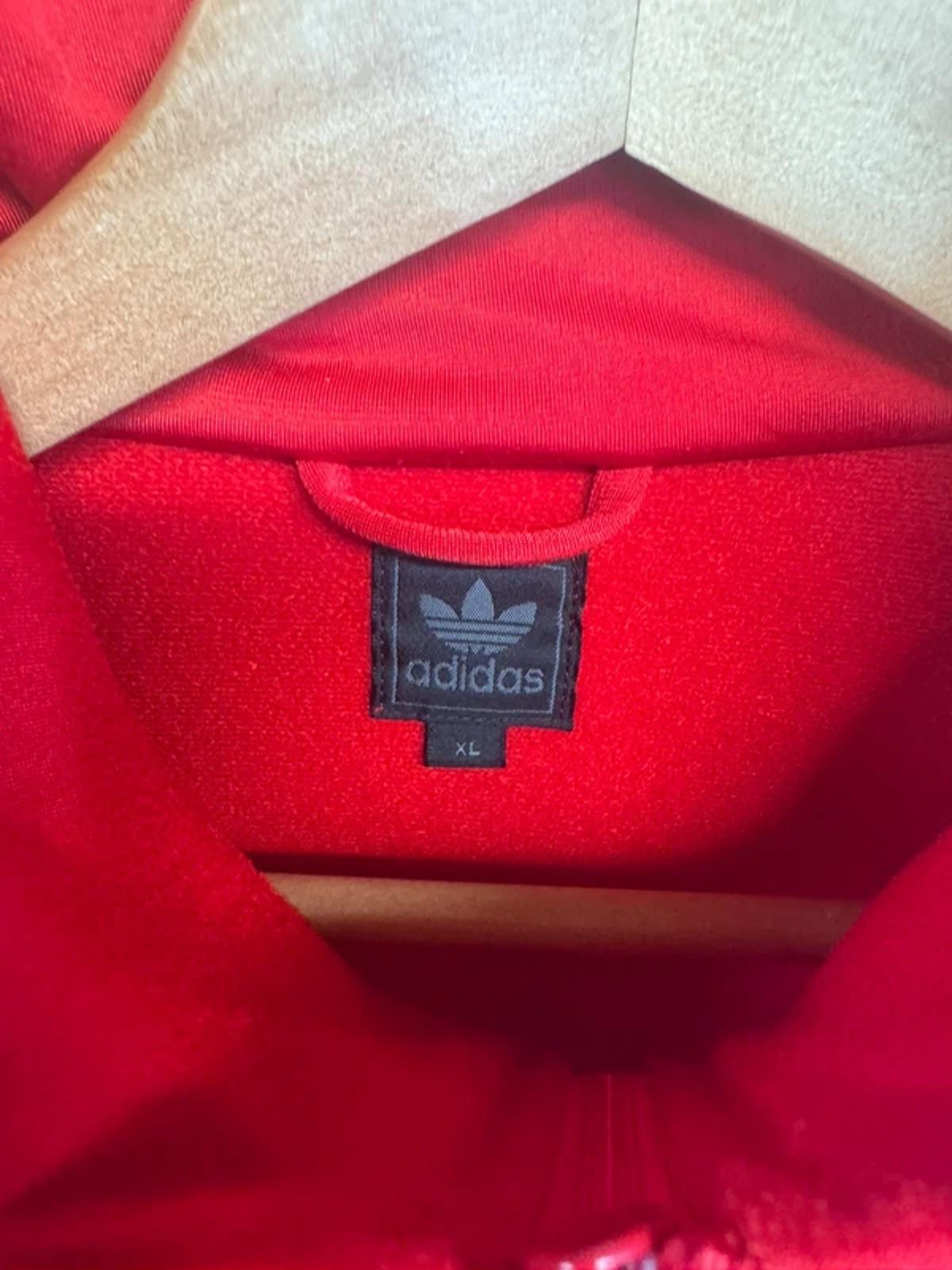 Classic Retro Adidas Tracksuit Top Men’s XL #312