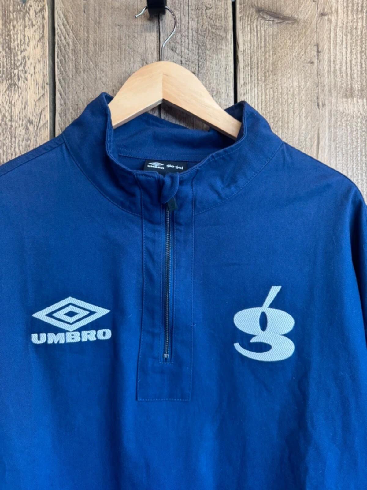 Umbro Gio Gio Collaboration Drill Tracksuit Top Jumper Smock Large New #336