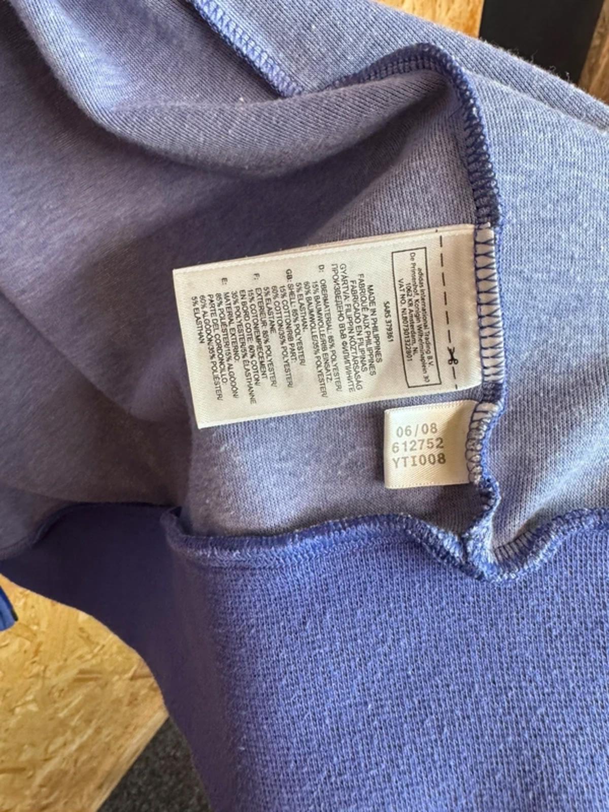 Vintage Adidas originals tracksuit top , hoody, retro , Large #196