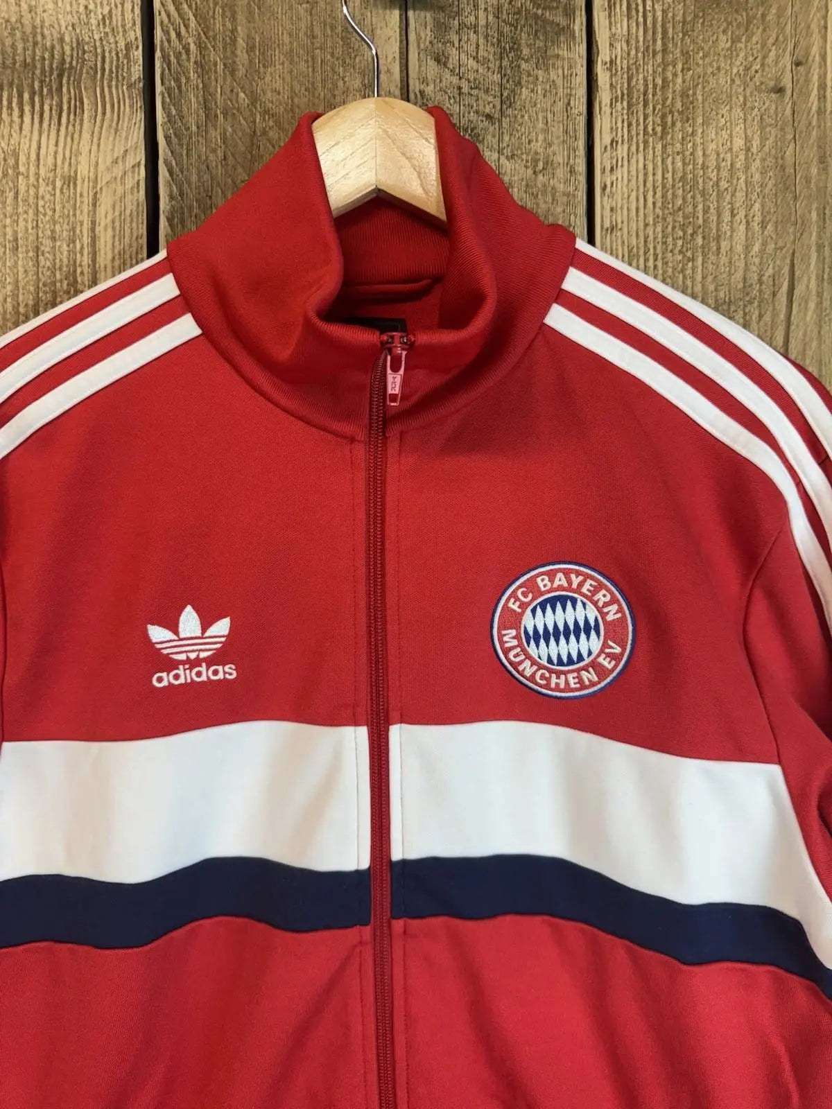 Vintage Bayern Munich Adidas Originals Men’s Tracksuit Top Medium Retro adidas
