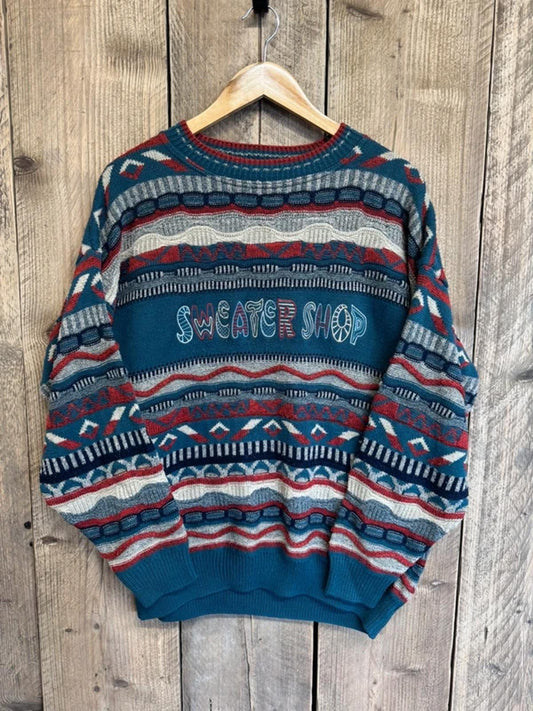 Rare Original 1990s The Sweater Shop jumper sweater men’s large , women’s 14/16