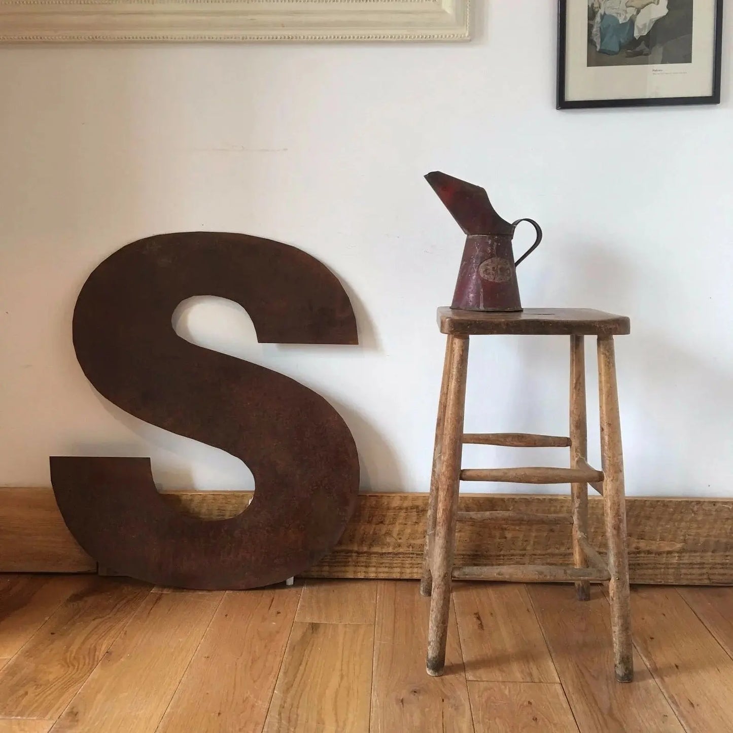Large 70cm Rusty Metal Letters – XL Industrial Alphabet for Weddings, Home Decor & Shop Signs House Numbers RUSTIC WAREHOUSE NORFOLK