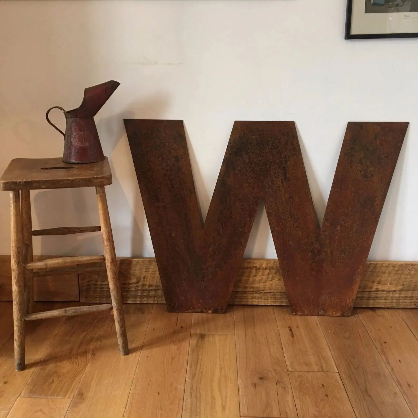Large 70cm Rusty Metal Letters – XL Industrial Alphabet for Weddings, Home Decor & Shop Signs House Numbers RUSTIC WAREHOUSE NORFOLK
