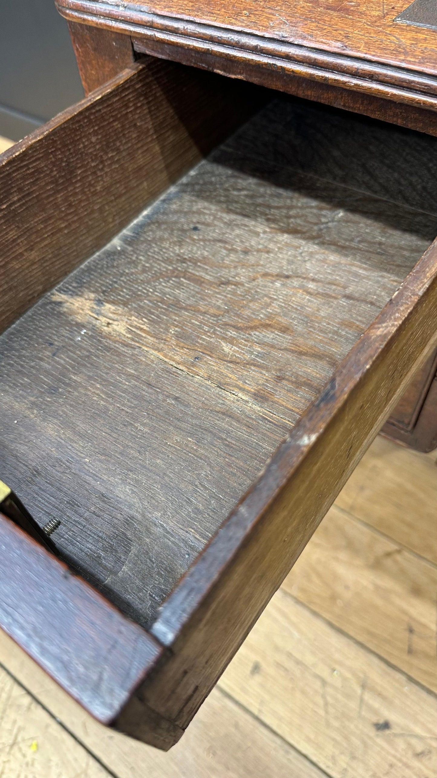 Antique Mahogany Desk  / Writing Desk / Georgian Side Table / Mahogany Sideboard