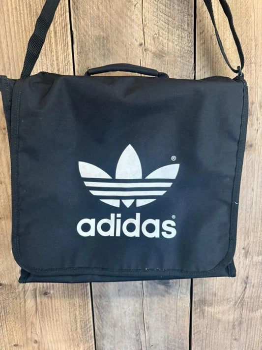 Vintage 90s Adidas Old School DJ Record Shoulder Bag #301 adidas