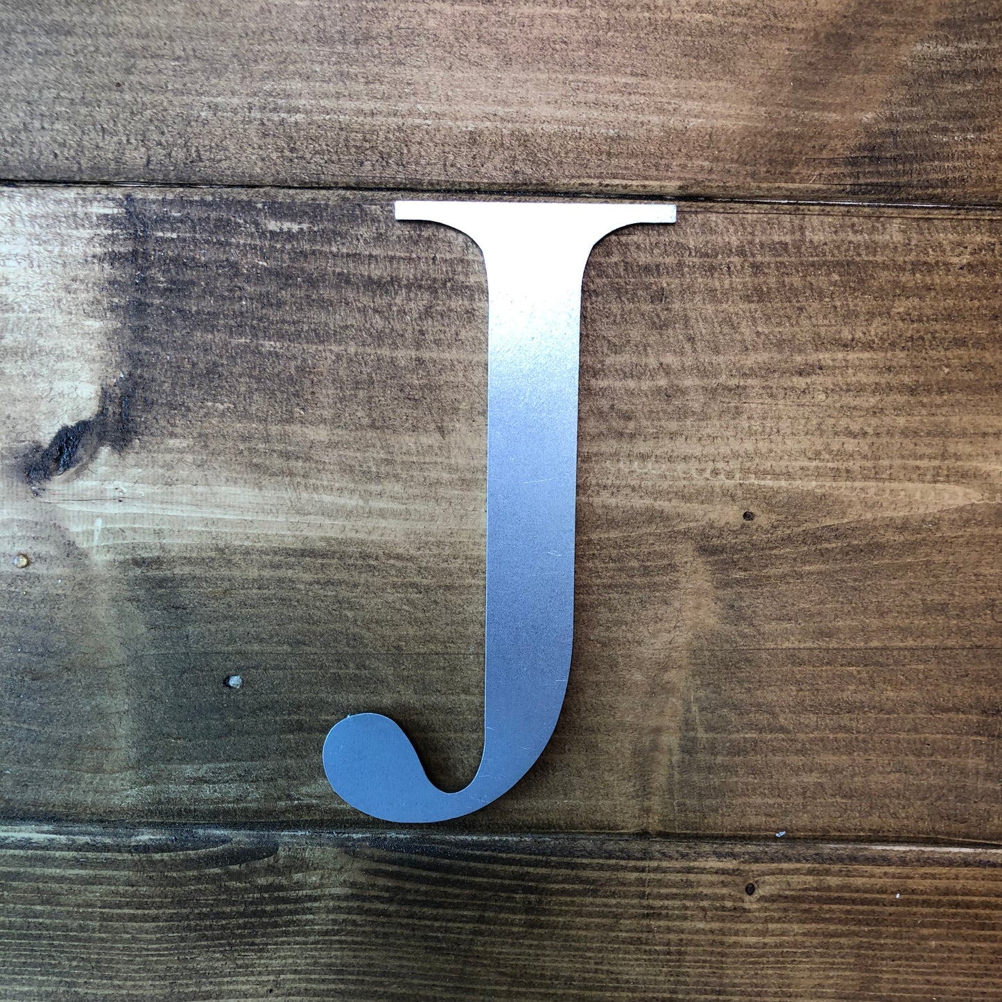 5" Galvanized Steel Classic Letters A-Z 0-9