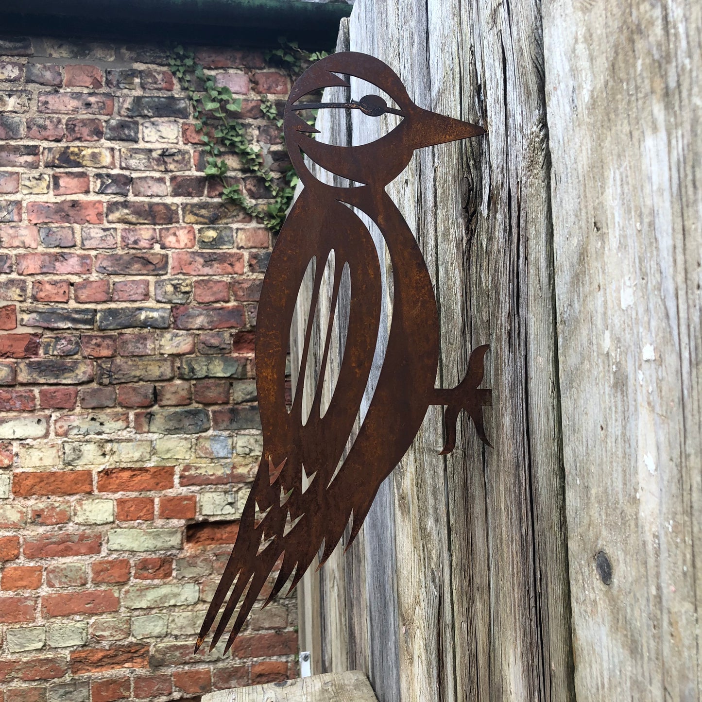 woodpecker garden decoration