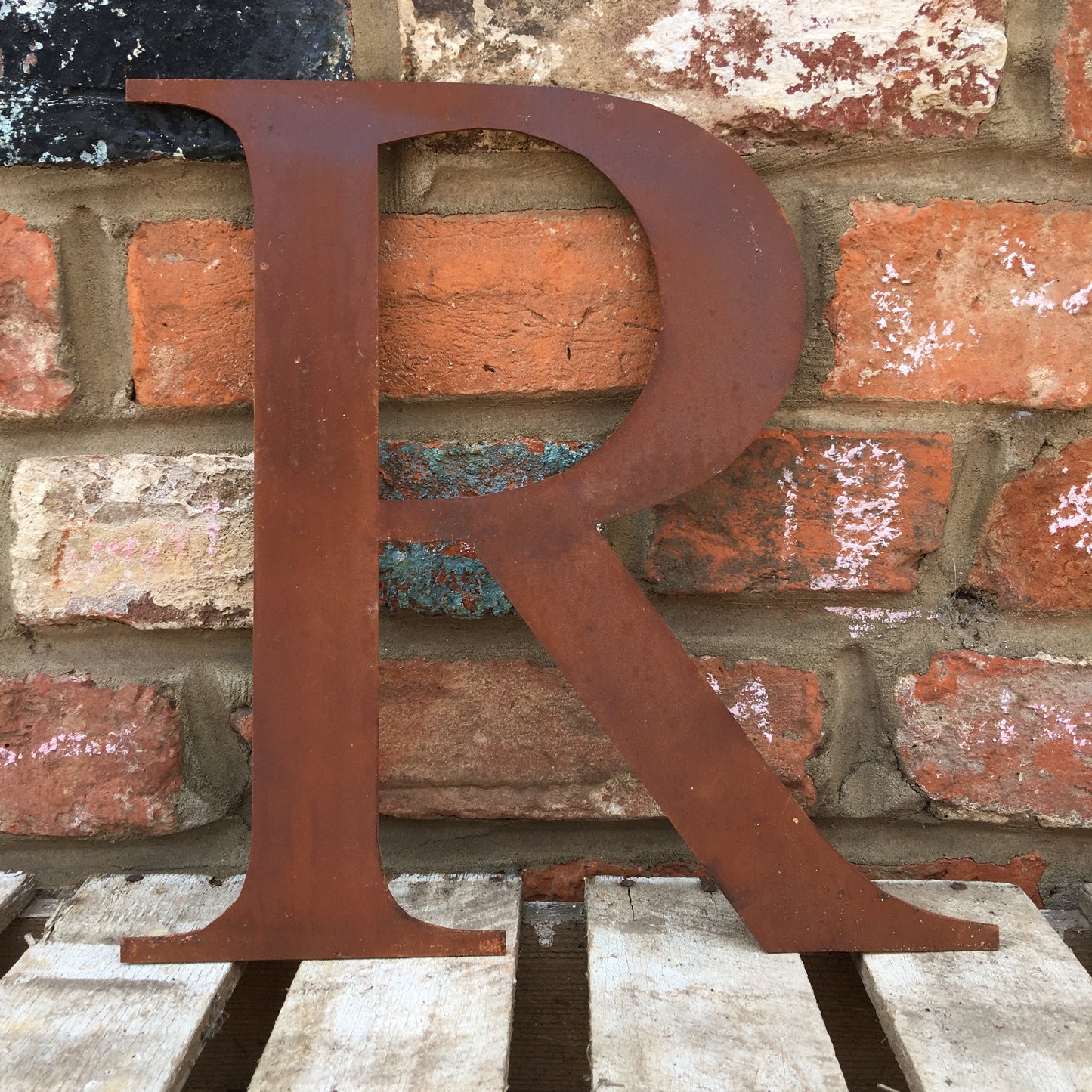 Rusty Metal Letters 12" A-Z 0-9 Rustic Signs For The Home And Garden