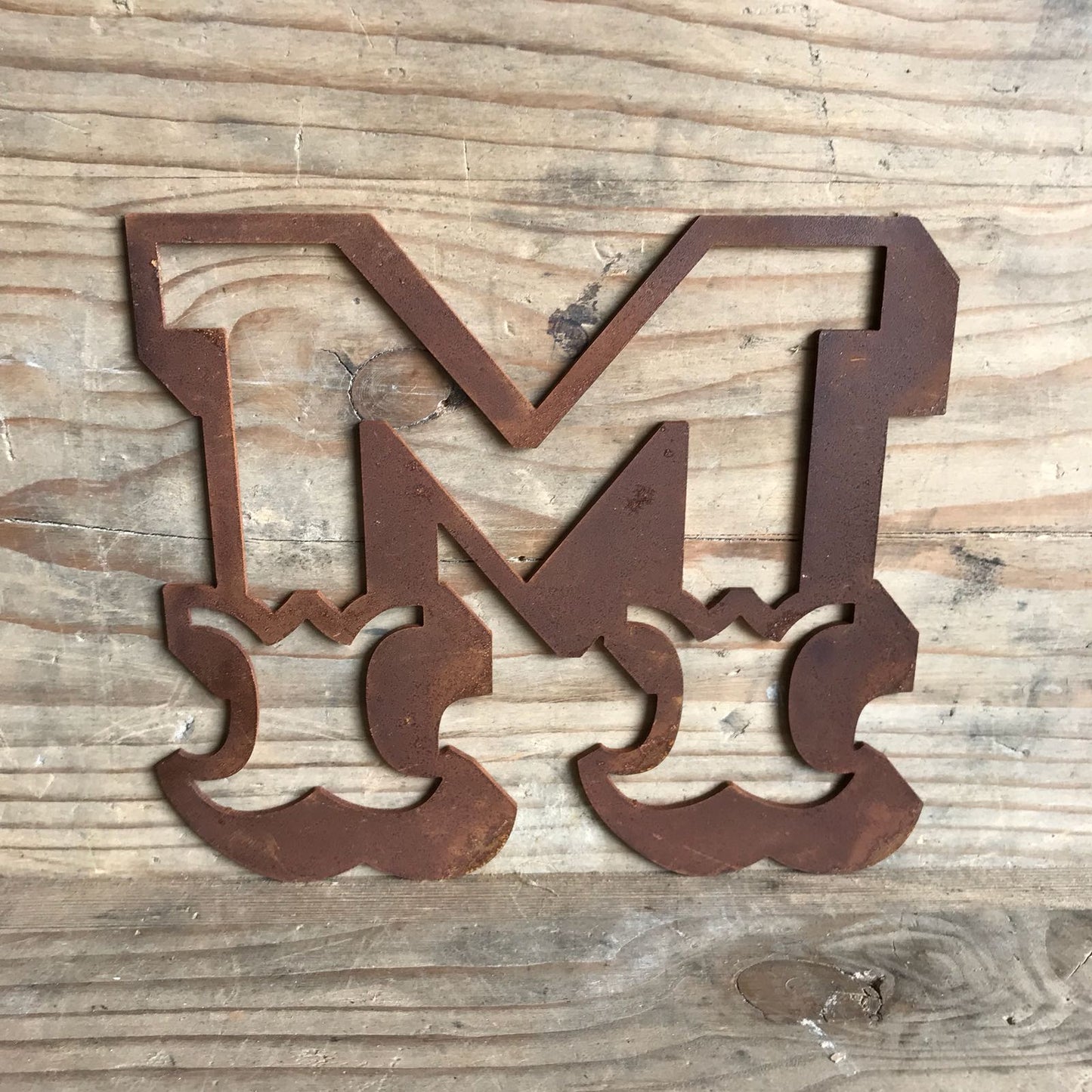 Rusty 5" Carnival Metal Letters A-Z