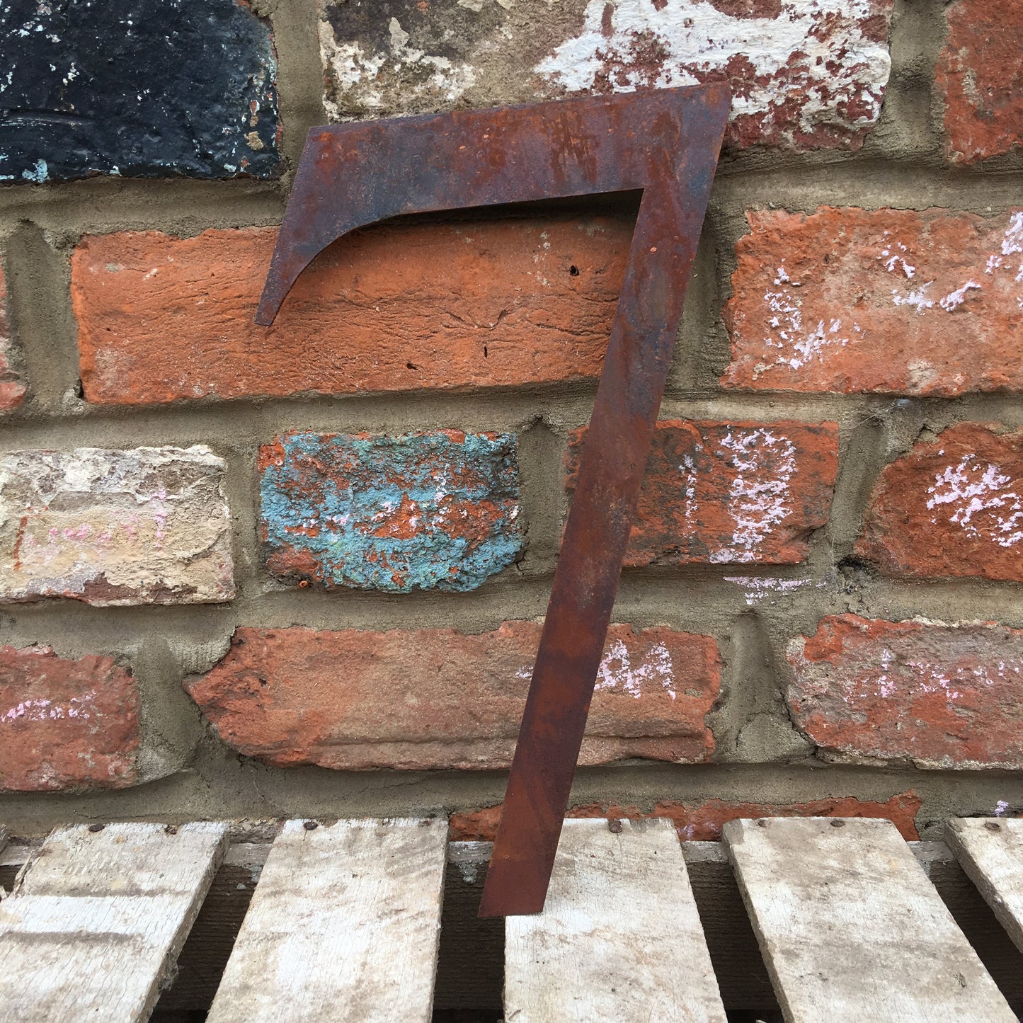 Rusty Metal Letters 12" A-Z 0-9 Rustic Signs For The Home And Garden