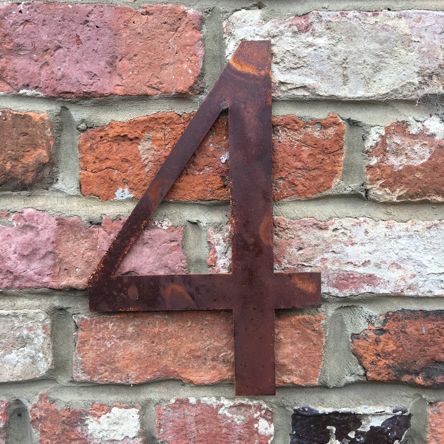 Rusty Metal Letters 12" A-Z 0-9 Rustic Signs For The Home And Garden