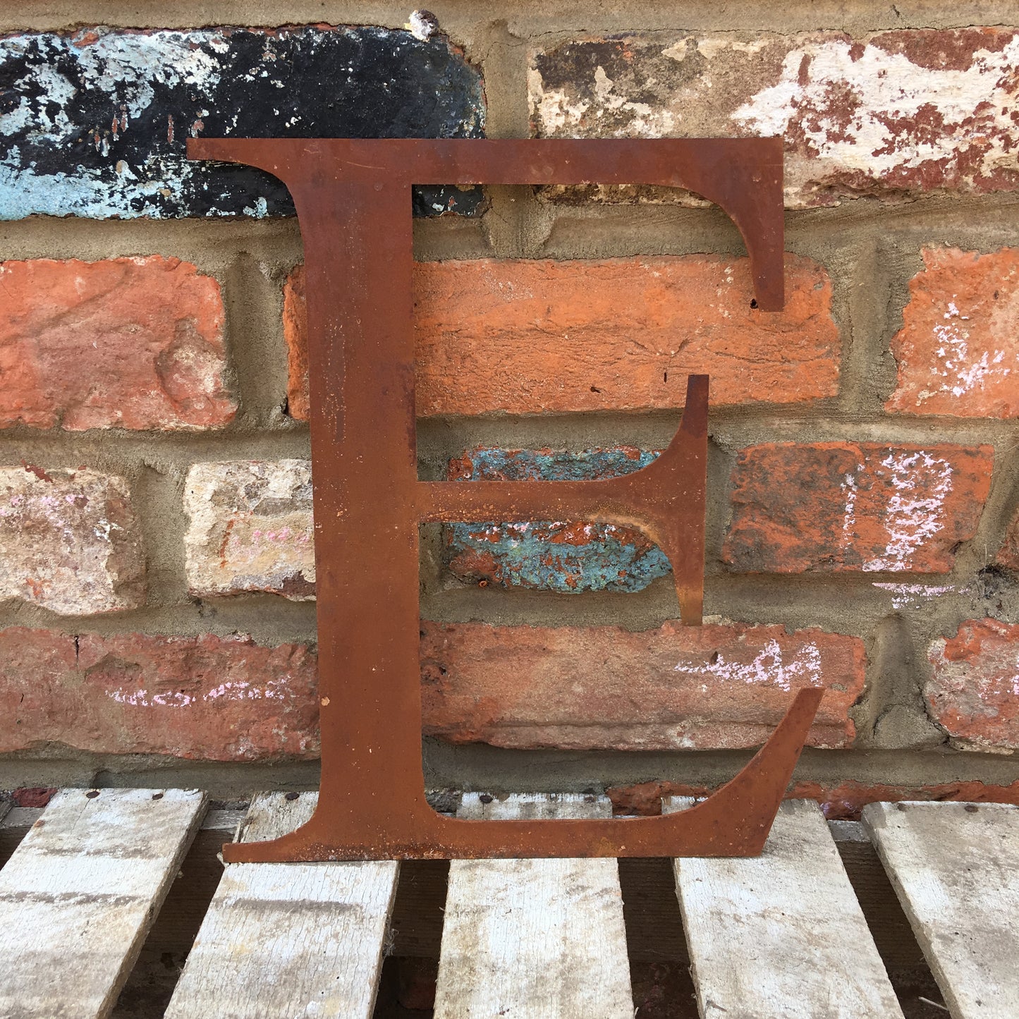 Rusty Metal Letters 12" A-Z 0-9 Rustic Signs For The Home And Garden