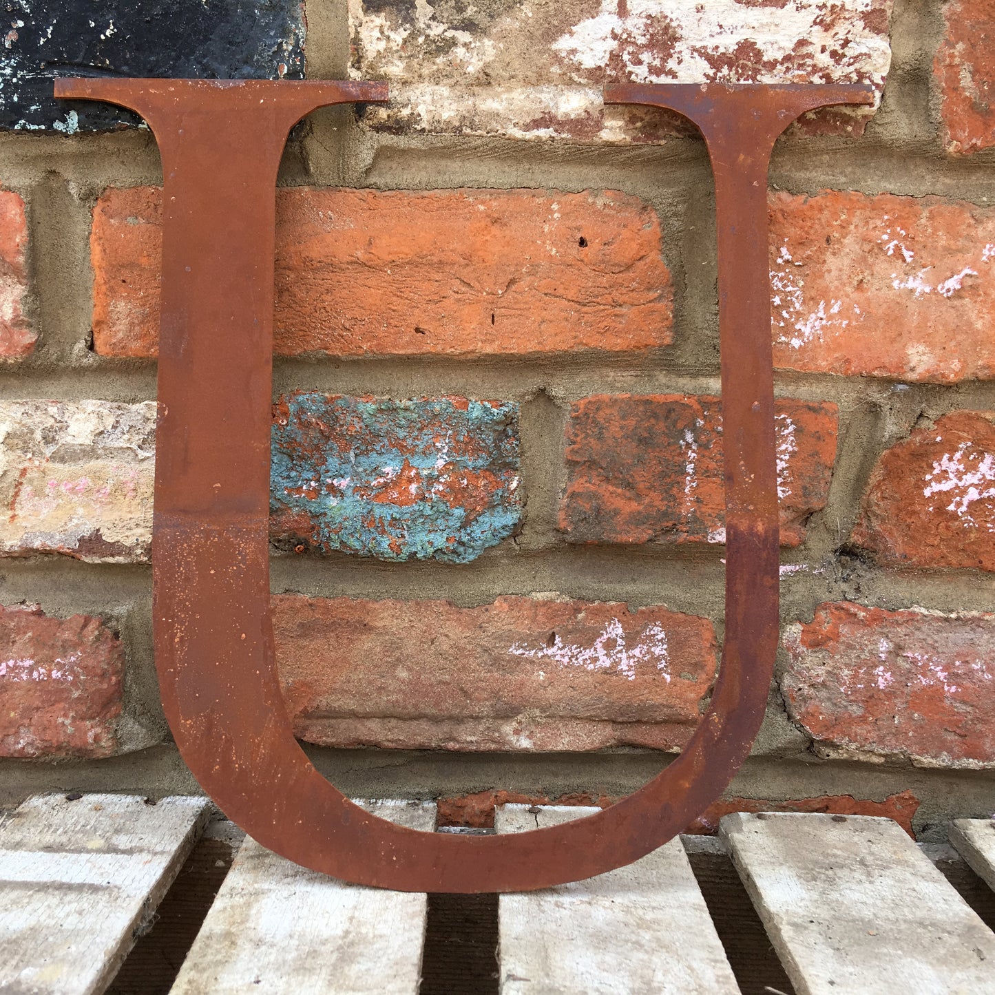 Rusty Metal Letters 12" A-Z 0-9 Rustic Signs For The Home And Garden