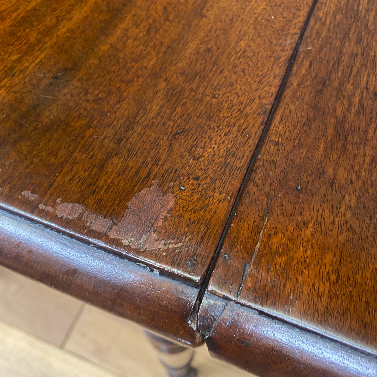 Antique Georgian Pembroke Table / Drop Leaf Extending Table / Sideboard / Desk
