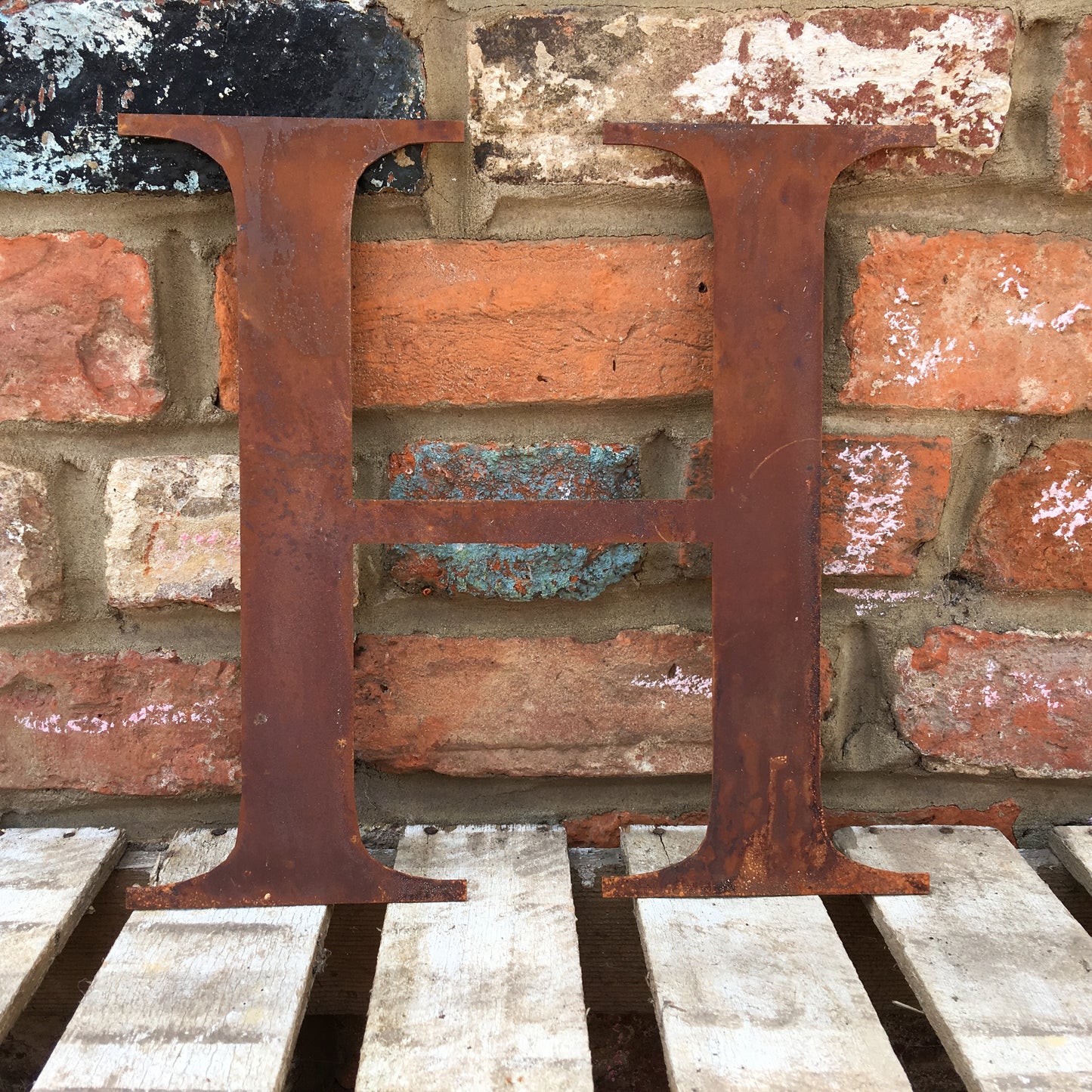 Rusty Metal Letters 12" A-Z 0-9 Rustic Signs For The Home And Garden