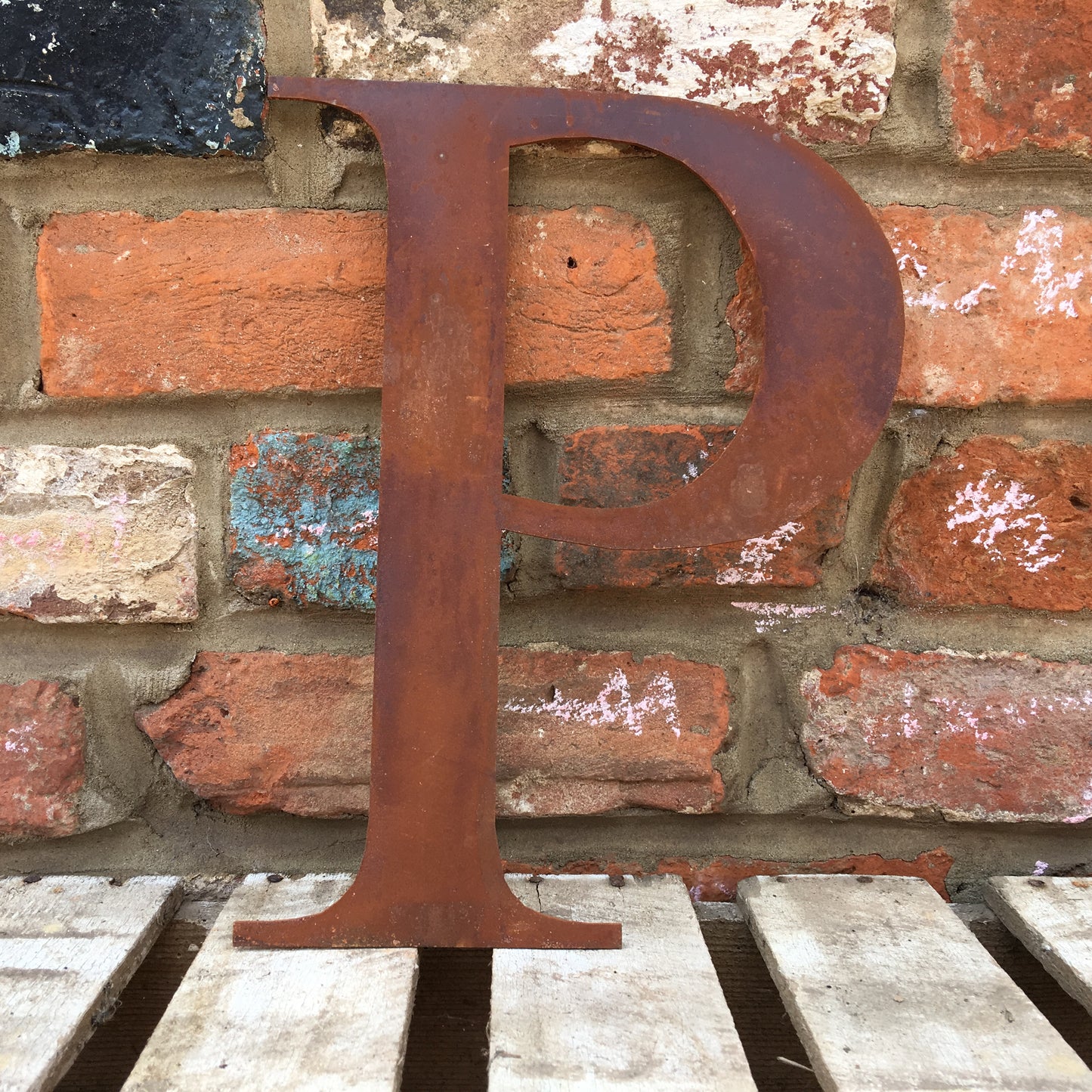 Rusty Metal Letters 12" A-Z 0-9 Rustic Signs For The Home And Garden