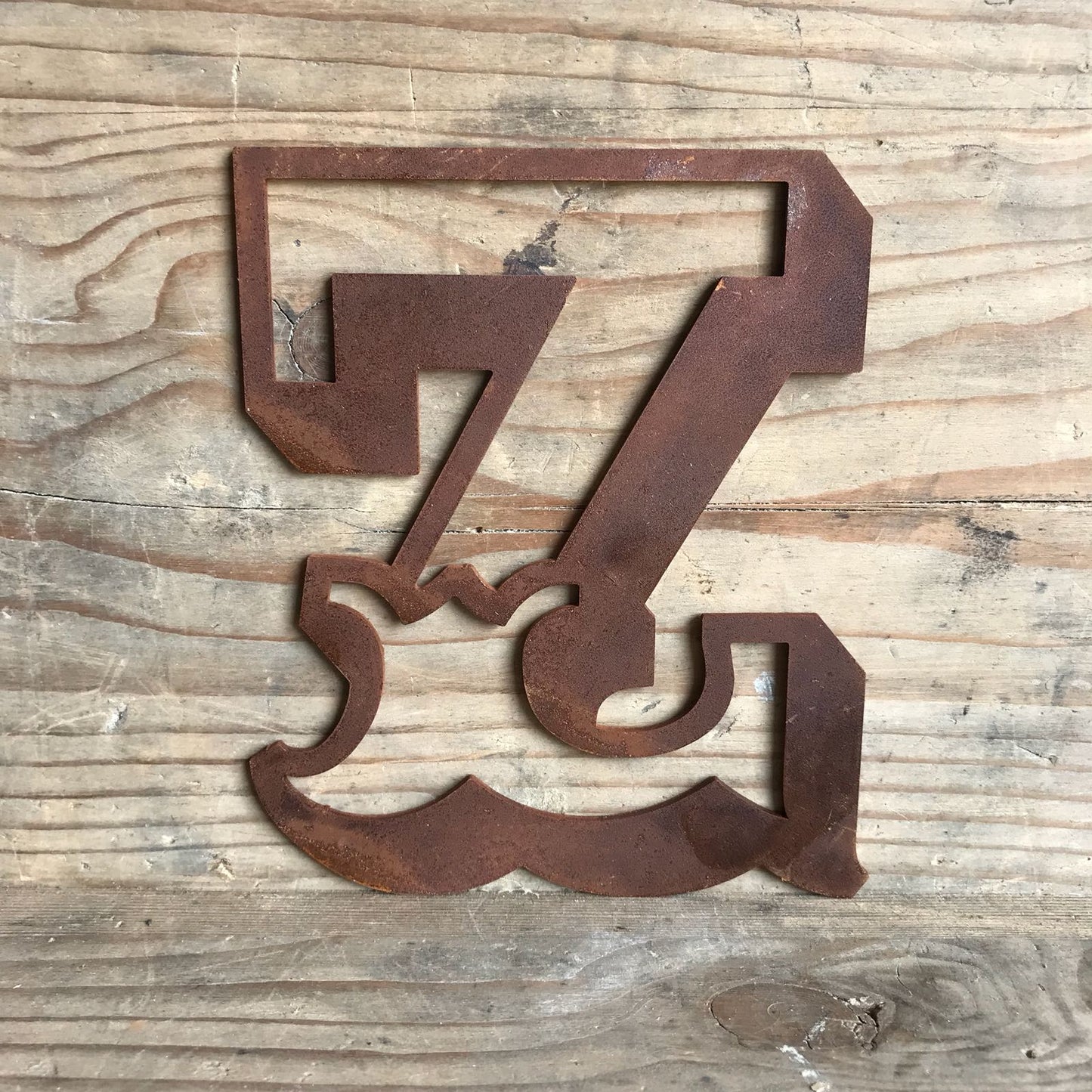 Rusty 5" Carnival Metal Letters A-Z