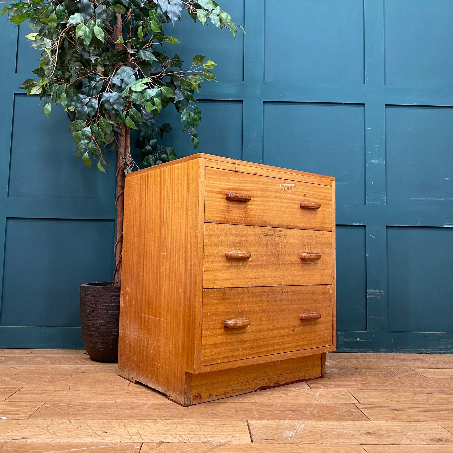 Vintage Chest Of Drawers / Office Drawers / Mid Century Science Drawers / A