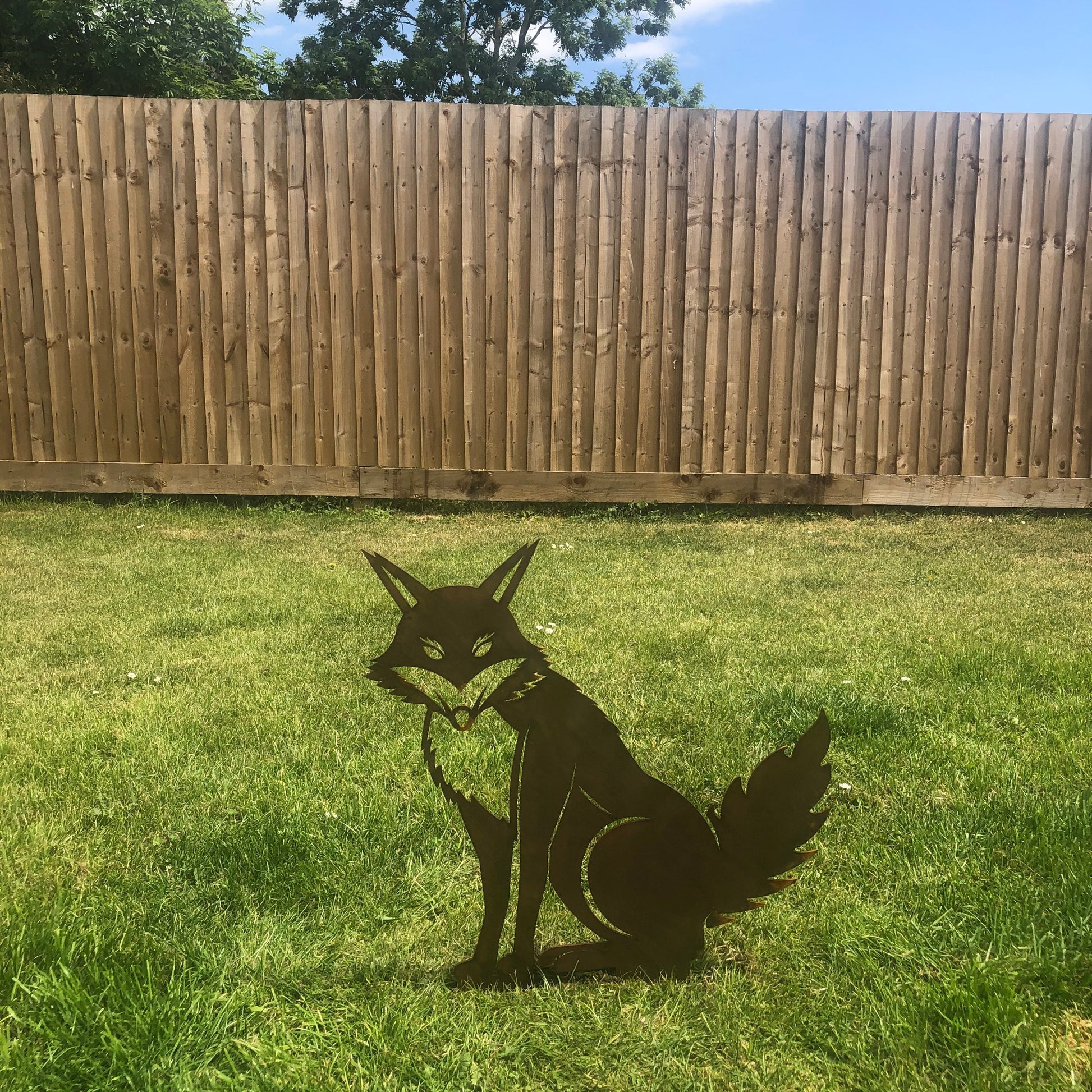 fox garden decoration