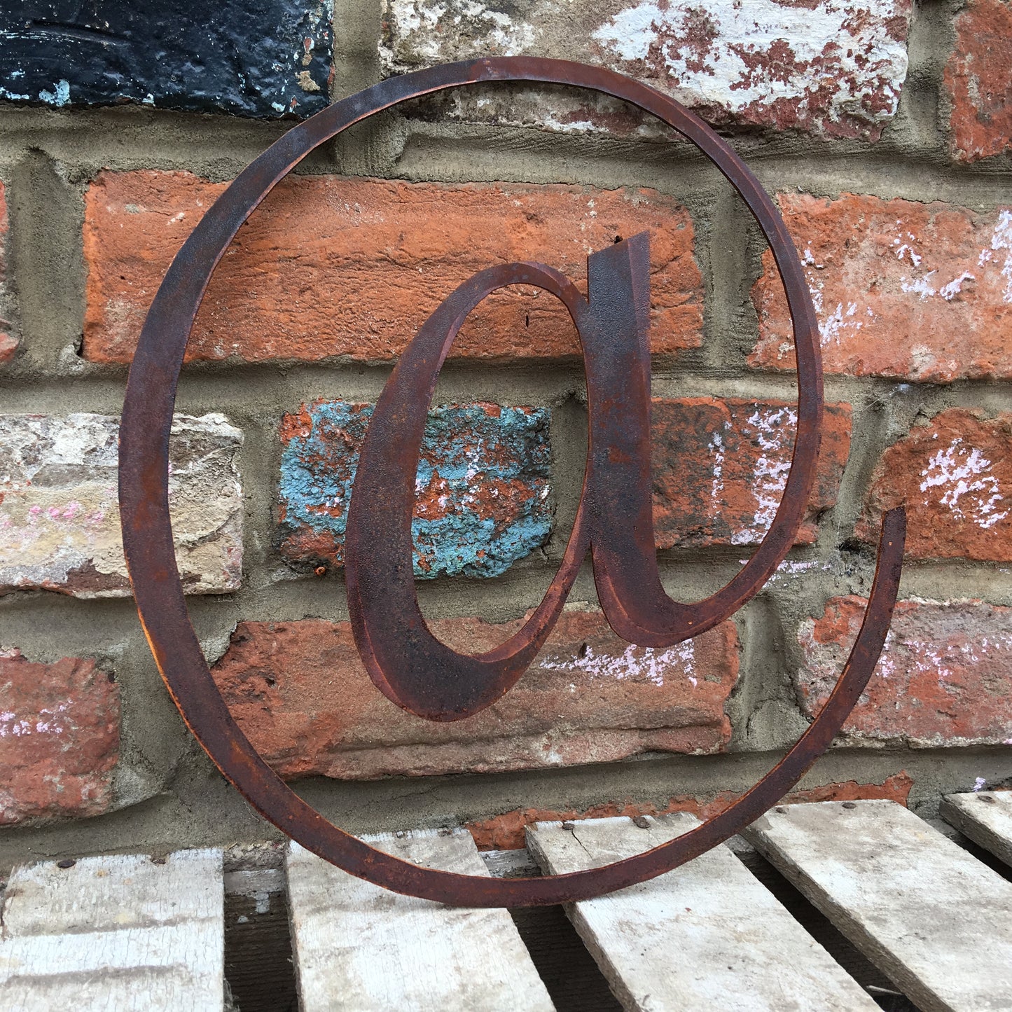 Rusty Metal Letters 12" A-Z 0-9 Rustic Signs For The Home And Garden