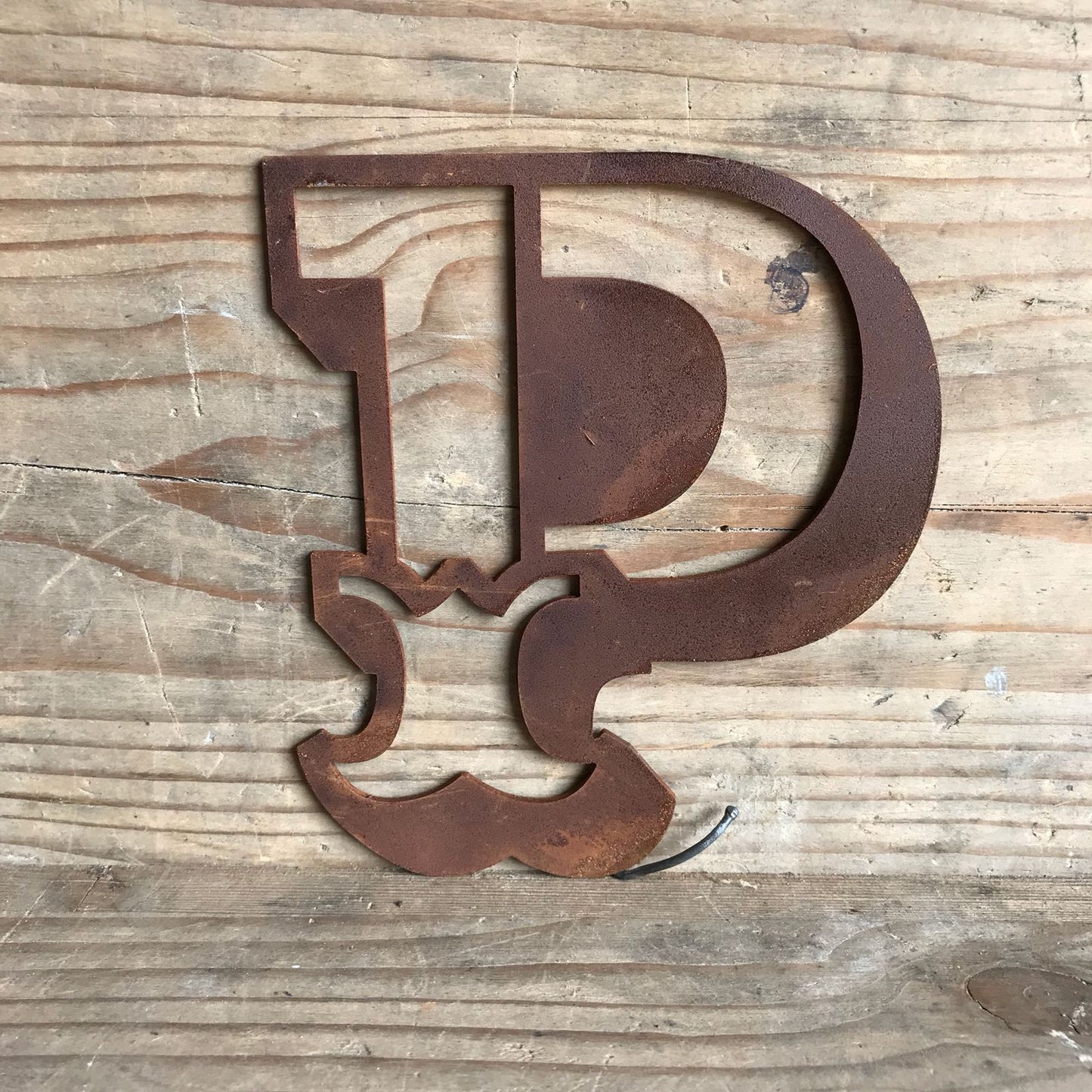 Rusty 5" Carnival Metal Letters A-Z