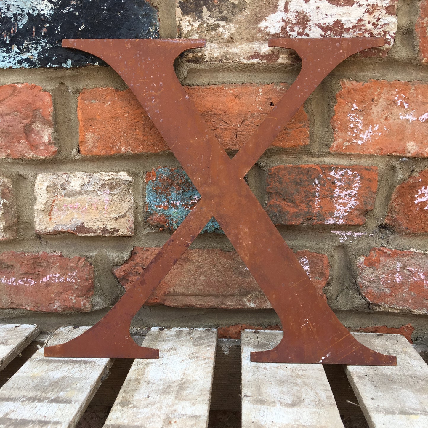 Rusty Metal Letters 12" A-Z 0-9 Rustic Signs For The Home And Garden