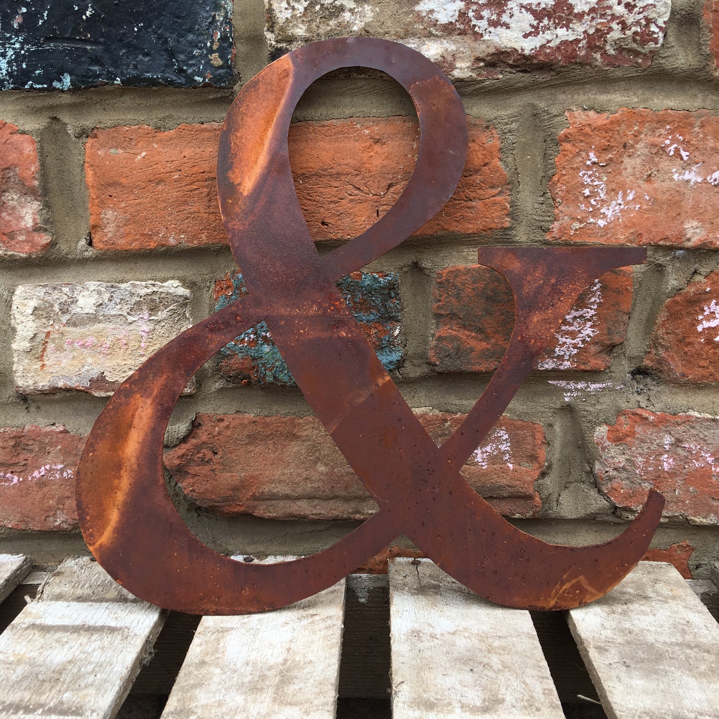 Rusty Metal Letters 12" A-Z 0-9 Rustic Signs For The Home And Garden