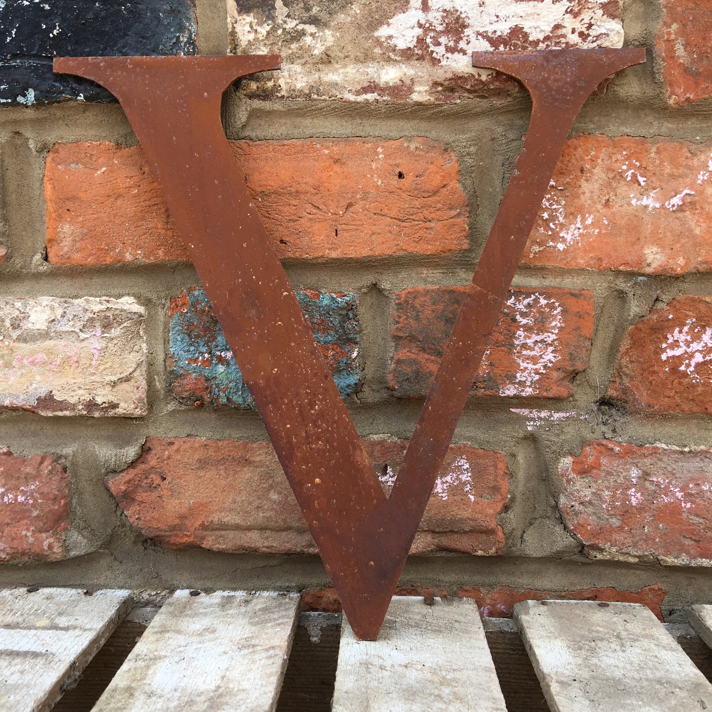 Rusty Metal Letters 12" A-Z 0-9 Rustic Signs For The Home And Garden