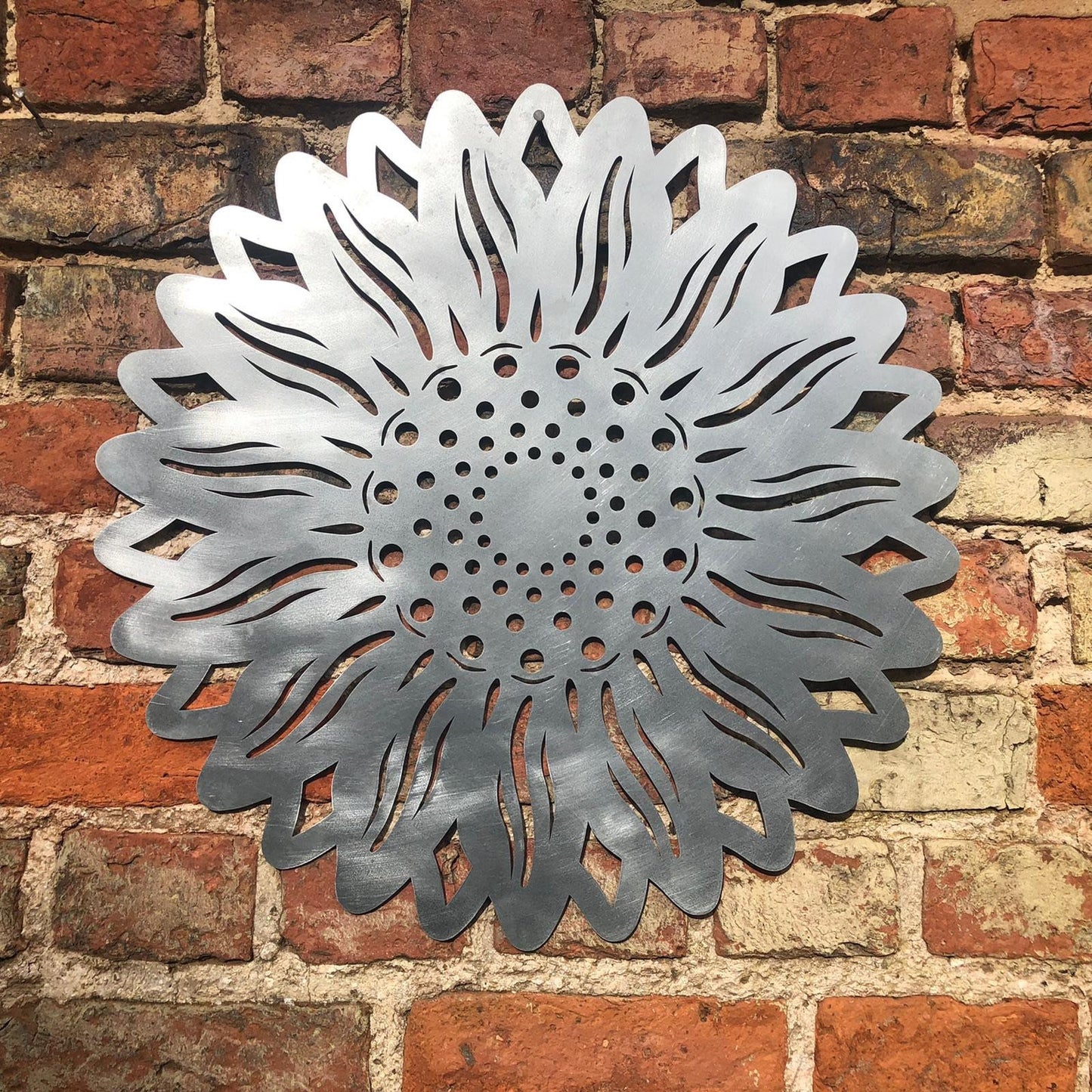 Large Galvanized Steel Sun Garden Decoration