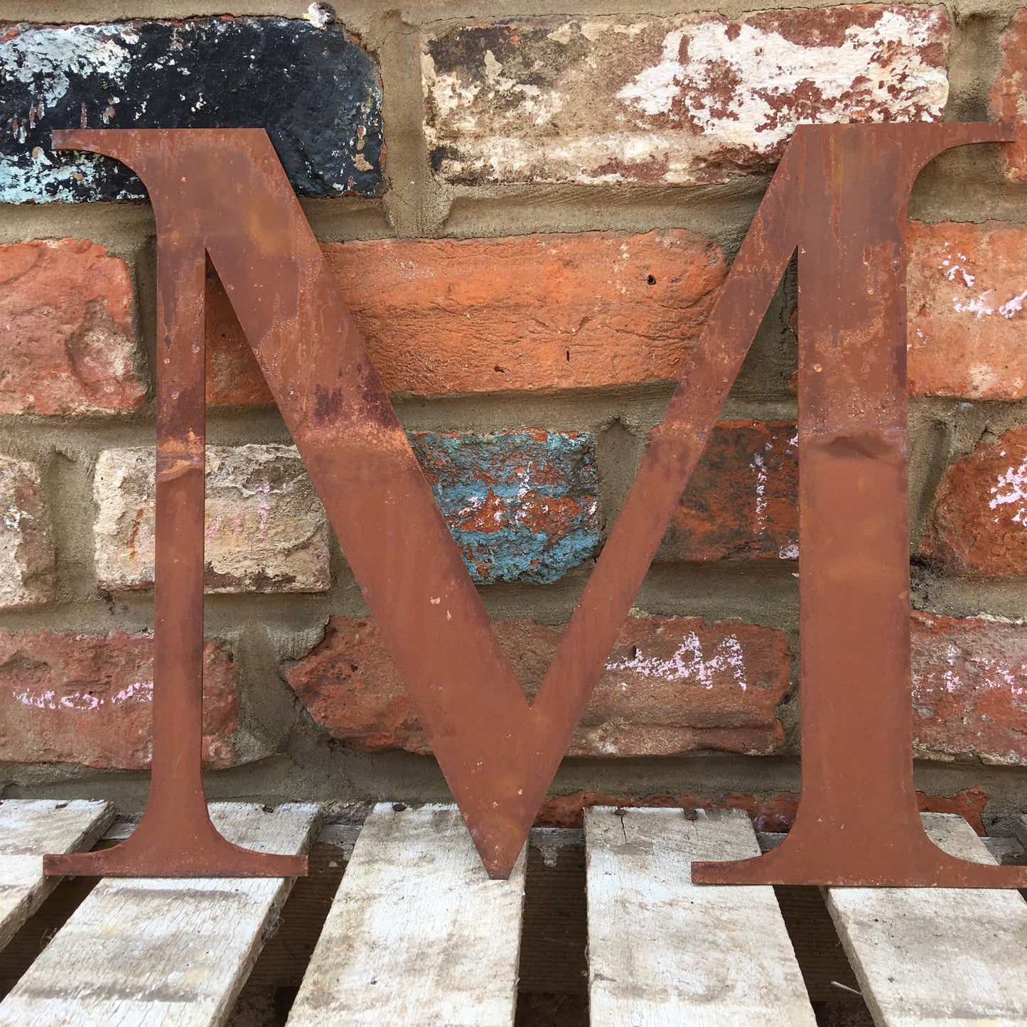 Rusty Metal Letters 12" A-Z 0-9 Rustic Signs For The Home And Garden