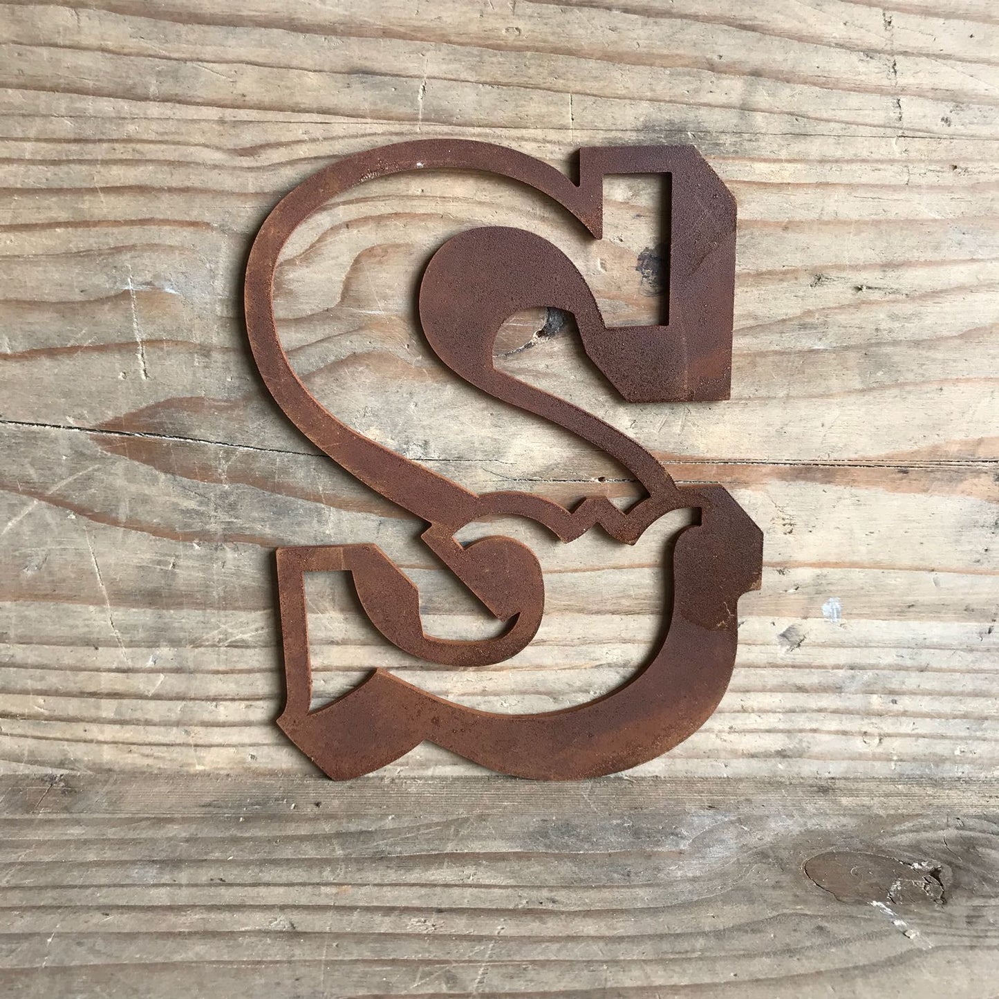 Rusty 5" Carnival Metal Letters A-Z