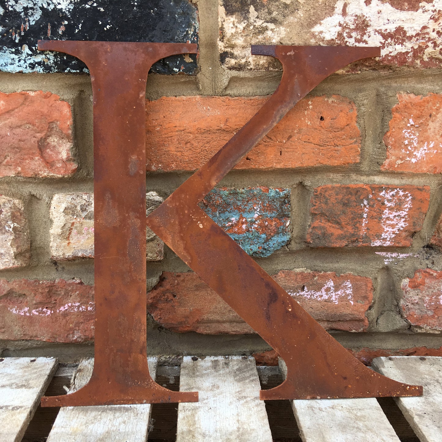 Rusty Metal Letters 12" A-Z 0-9 Rustic Signs For The Home And Garden