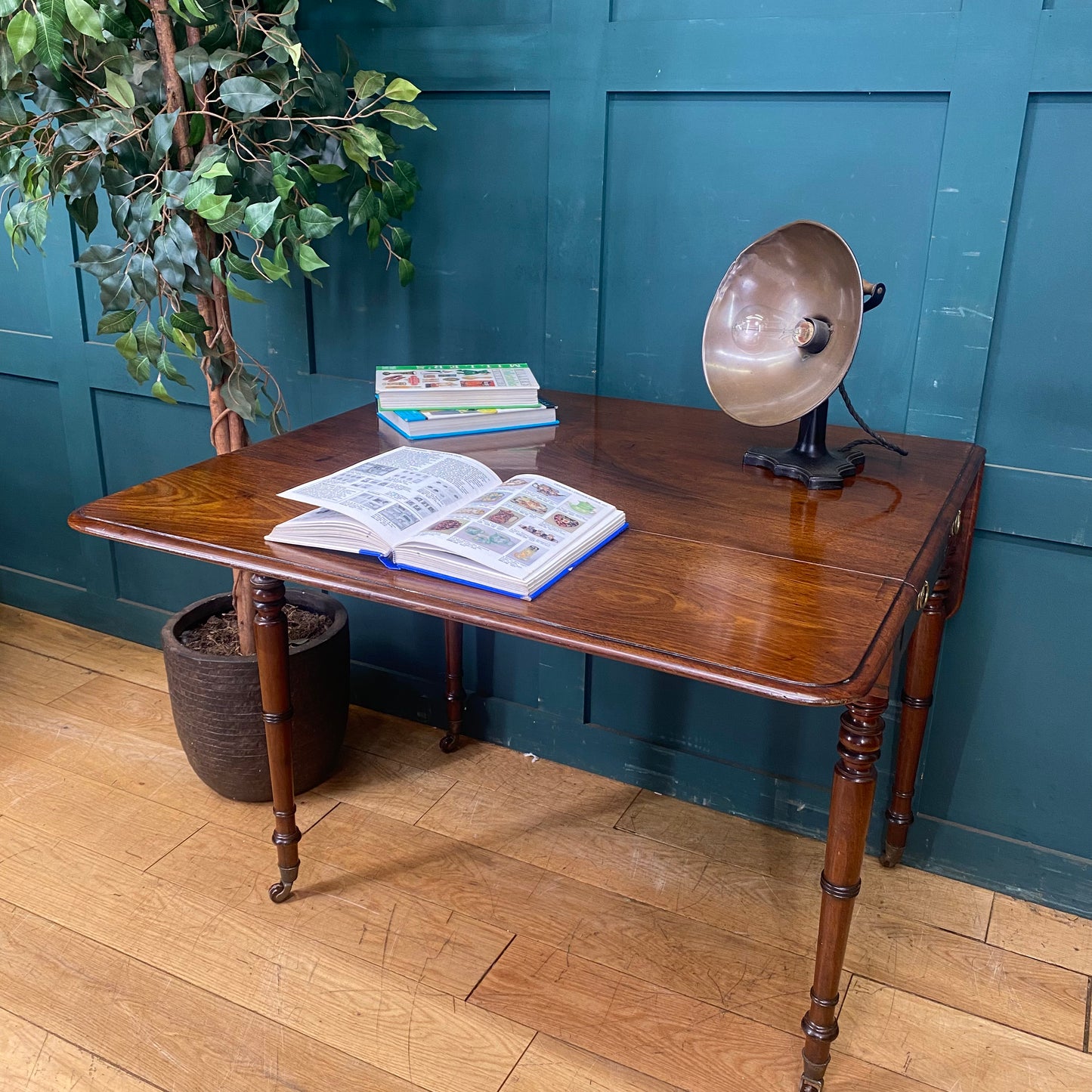 Antique Georgian Pembroke Table / Drop Leaf Extending Table / Sideboard / Desk
