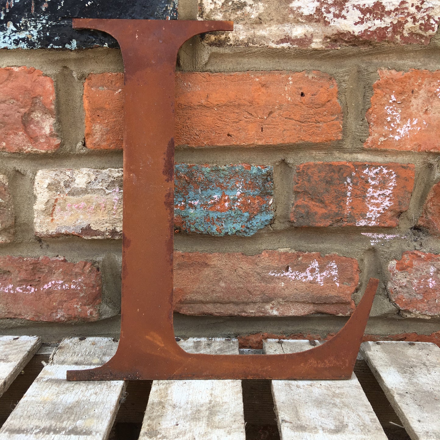 Rusty Metal Letters 12" A-Z 0-9 Rustic Signs For The Home And Garden