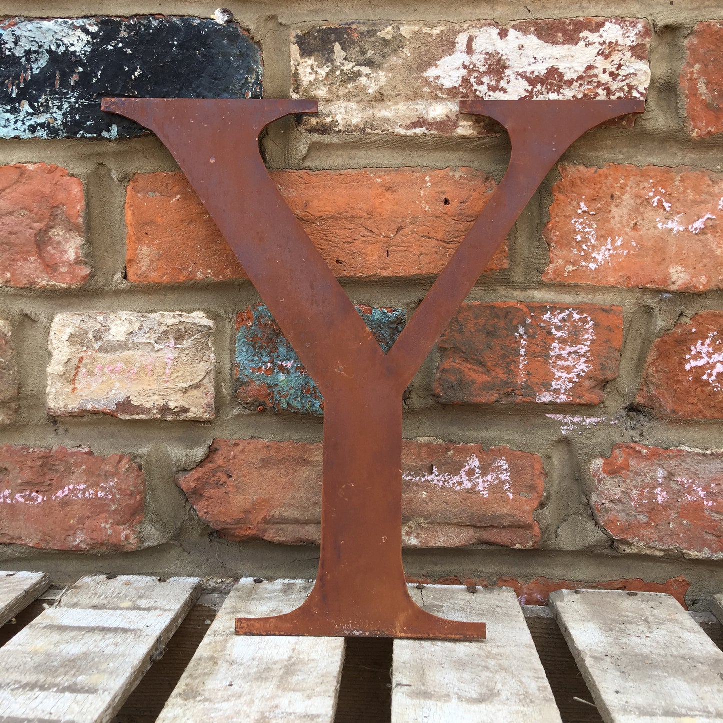 Rusty Metal Letters 12" A-Z 0-9 Rustic Signs For The Home And Garden