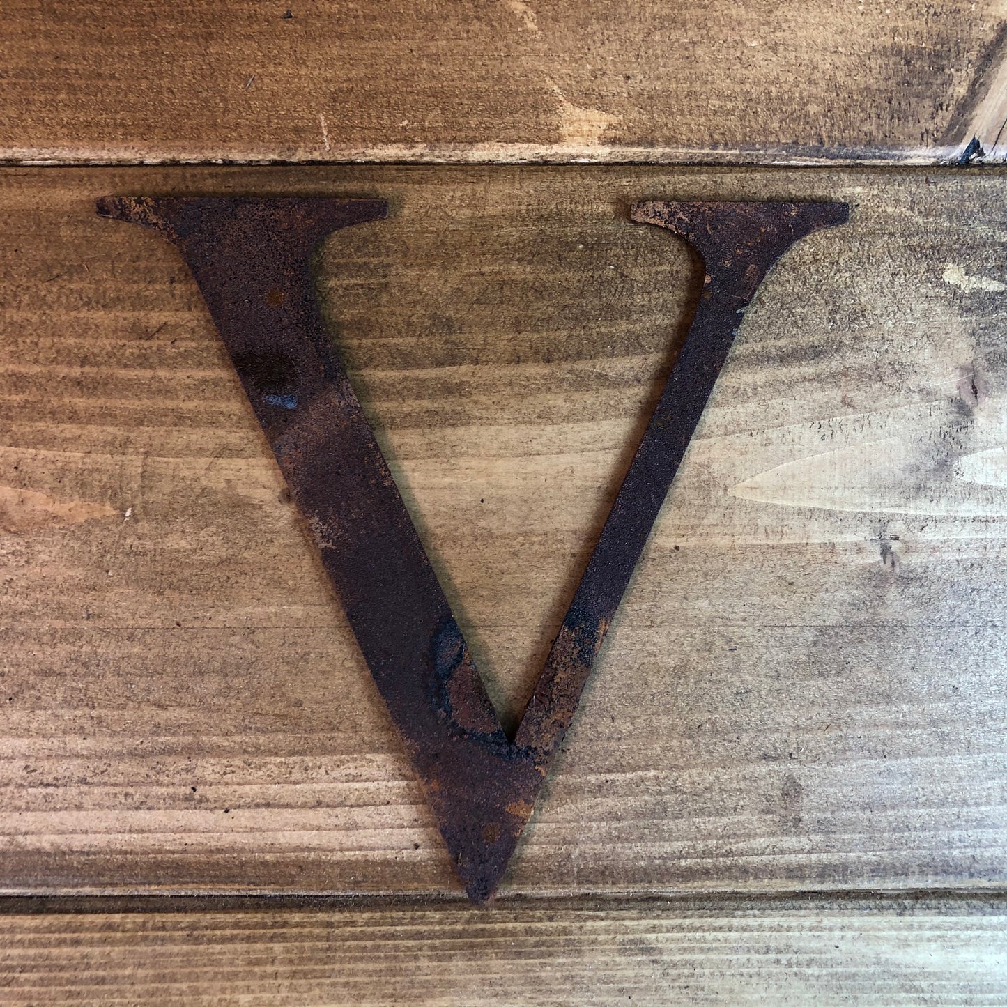 5" Classic Font Rusty Metal Alphabet Letters A-Z 0-9