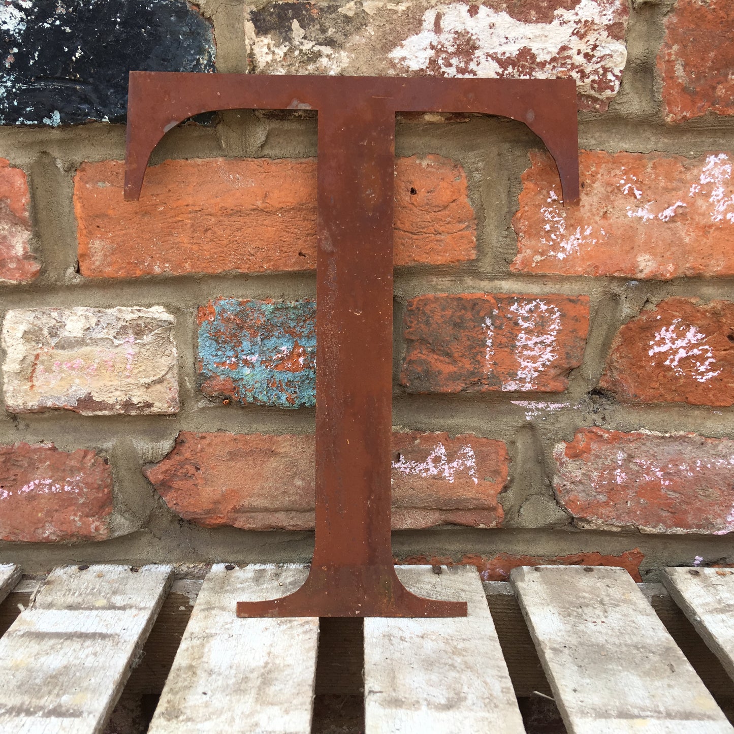 Rusty Metal Letters 12" A-Z 0-9 Rustic Signs For The Home And Garden