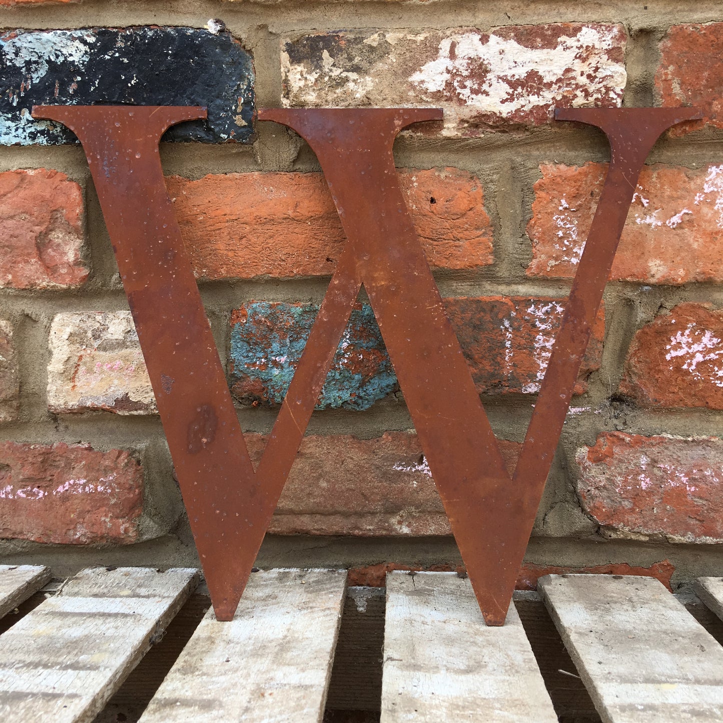 Rusty Metal Letters 12" A-Z 0-9 Rustic Signs For The Home And Garden