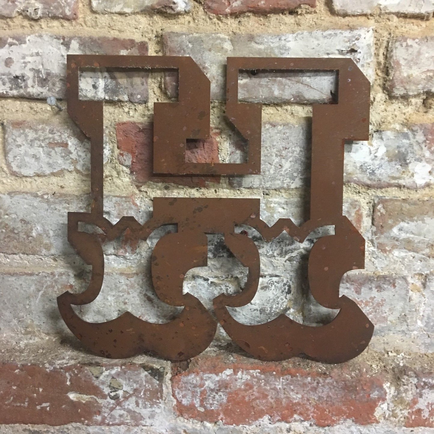 Rusty 12" Carnival Metal Letters A-Z